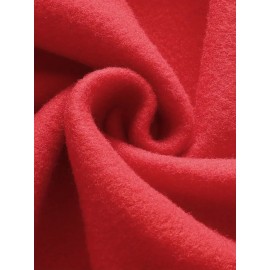 Men's Oversized Hooded Sweatshirt with FREEDOM Print & Flag Patch - Heavy-Duty Winter Warmth, Loose Fit Streetwear Pullover, Kangaroo Pocket, Drawstring Hood, Machine Washable Casual Sweater (Locally Shipped)