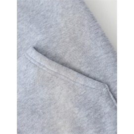 Fashionable Casual Men's Long Sleeve -Lined Zip-Up Jacket - Fresh and Fun Pattern Design, Lightweight and Comfortable, Suitable for Various Occasions, Breathable Material, Easy to Match, Adds a Pop of Color to Your Daily Look, Perfect for Casual