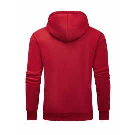 Men's & Women's Awesome Like My Daughter Print Hooded Sweatshirt - Cozy Fall/Winter Casual Streetwear Hoodie with Pockets, Machine Washable Pullover Sweater for Fathers & Matching Outfits (Regular Fit)