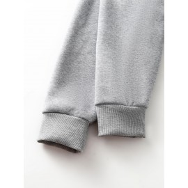 [Personalized Hoodie] Personalized Men's Hoodie - Customizable Photo/Text Front & Back, Navy Blue with White Lettering, All-Season Comfort Fit, Casual Sporty Design for Halloween Christmas Gifts, Durable Casualwear