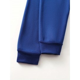 Men's Custom Photo/Text Hooded Sweatshirt - Personalized Logo & Photo Printing, Casual Loose Fit Pullover with Your Own Design, Machine Washable for Casual Attire, Events, Team Uniforms & Promotional Branding