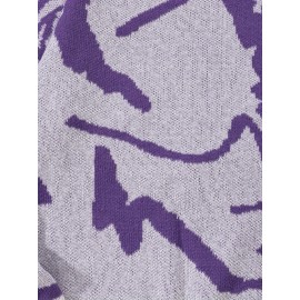 Men's Soft Beige & Brown Geometric Pattern Sweater - Casual Round Neck Long Sleeve Knit Pullover, Warm Winter & Spring/Fall Layering, Comfortable Beige & Brown Color Block Sweater for Men, Versatile Everyday & Formal Outfits, Hand Washable Knit Sweater with Modern Geometric Design, Relaxed Fit for Autumn and Spring Wear, Stylish and Cozy Knitted Top, Knit Sweater Men, Knitted Sweater Men