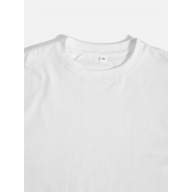 Funny Brainrot Mens T-Shirt | Crew Neck, Medium Stretch Fabric, Print Pattern, Suitable for All Seasons and Various Occasions