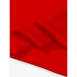 Men'S Custom Red T-Shirt with Personalized Design Area - Stretch Fabric Relaxed Fit Crew Neck Short Sleeve, Custom Text/Logo/Graphic Printing for Halloween, Christmas & Thanksgiving Gifts, All-Season Casual Wear, Durable & Comfortable Personalized Apparel for Men, Graphic Tee Men, Men Graphic Tee, Men Graphic T Shirt, Men' T Shirt, Graphic T Shirt Men, Men T Shirt For Men, Tee Shirt For Men, Men Shirt Graphic Tee, Men T Shirt Graphic Tee, Men Clothe, Men Shirt, Oversized T Shirt Men