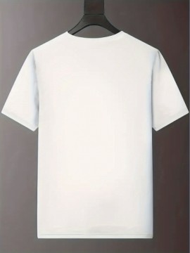 Men'S Youth Casual Print Crew Neck T-Shirt | Slight Stretch Fabric, Regular Fit, Ideal for Summer