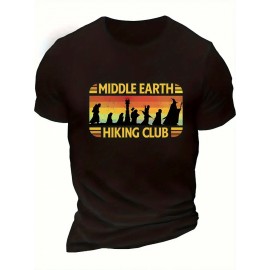 Men'S Youth Casual Print Crew Neck T-Shirt | Slight Stretch Fabric, Regular Fit, Ideal for Summer